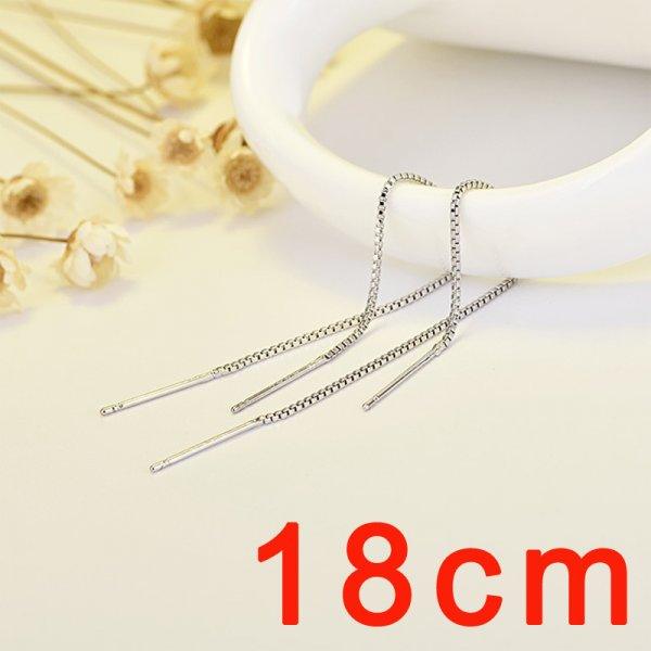 Long Tassel Earrings for Women 1 PC Ear Clip Zircon Ear Cuff | Fashion Jewelry