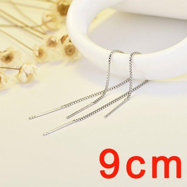 Long Tassel Earrings for Women 1 PC Ear Clip Zircon Ear Cuff | Fashion Jewelry