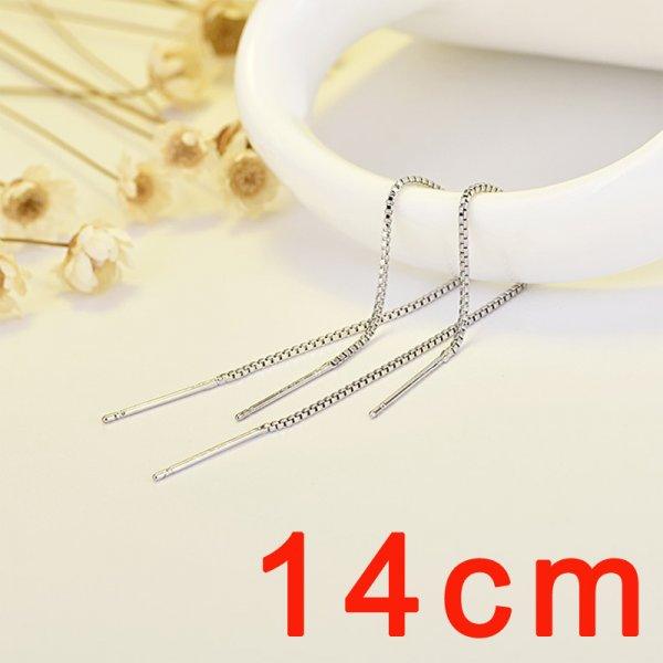 Long Tassel Earrings for Women 1 PC Ear Clip Zircon Ear Cuff | Fashion Jewelry