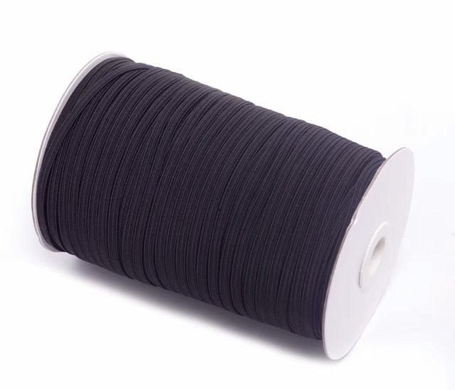 Elastic Bands for Clothes Garment Sewing - White and Black