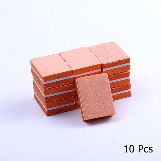 Double-sided Mini Nail Buffer Blocks - 10/ 25/ 50 Pcs