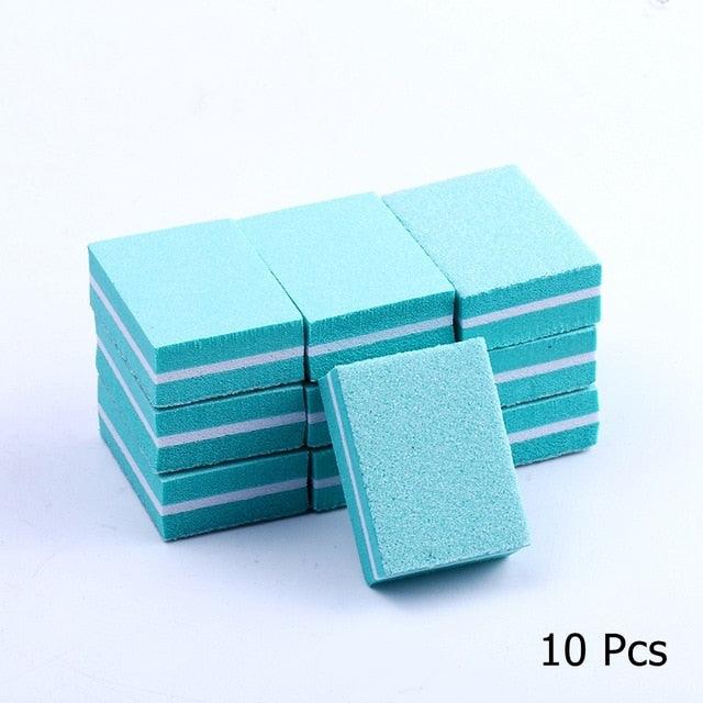 Double-sided Mini Nail Buffer Blocks - 10/ 25/ 50 Pcs