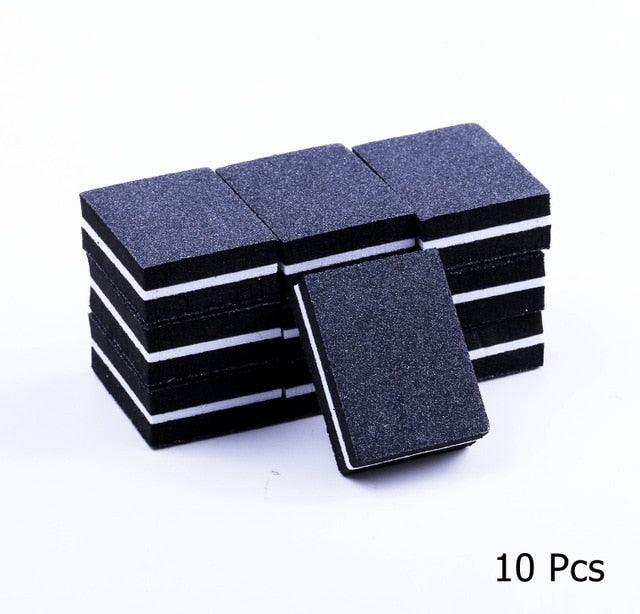 Double-sided Mini Nail Buffer Blocks - 10/ 25/ 50 Pcs