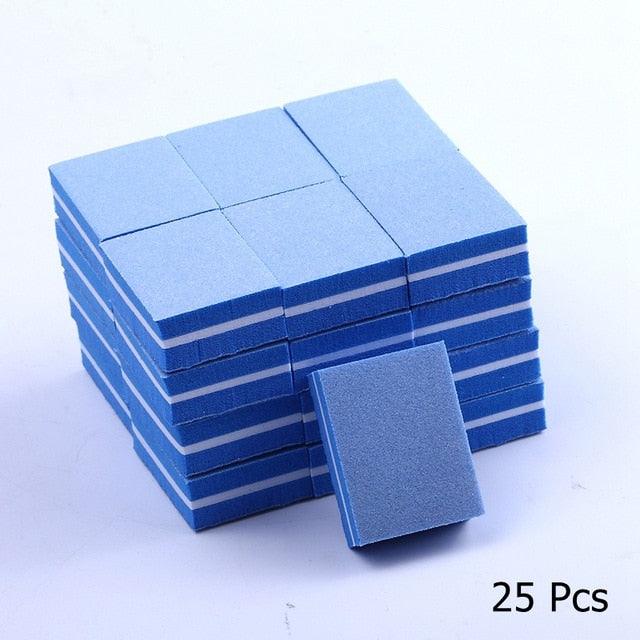 Double-sided Mini Nail Buffer Blocks - 10/ 25/ 50 Pcs