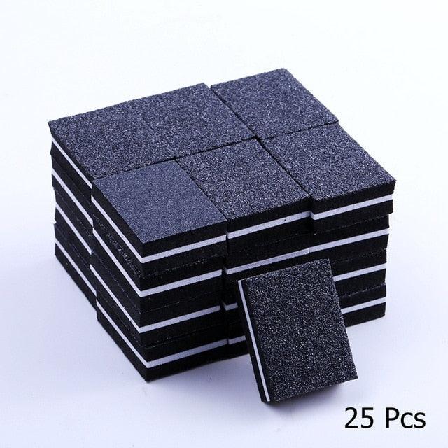 Double-sided Mini Nail Buffer Blocks - 10/ 25/ 50 Pcs