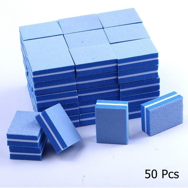 Double-sided Mini Nail Buffer Blocks - 10/ 25/ 50 Pcs