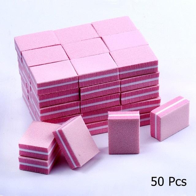 Double-sided Mini Nail Buffer Blocks - 10/ 25/ 50 Pcs