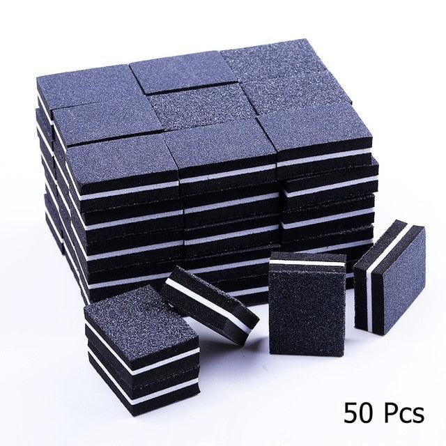 Double-sided Mini Nail Buffer Blocks - 10/ 25/ 50 Pcs