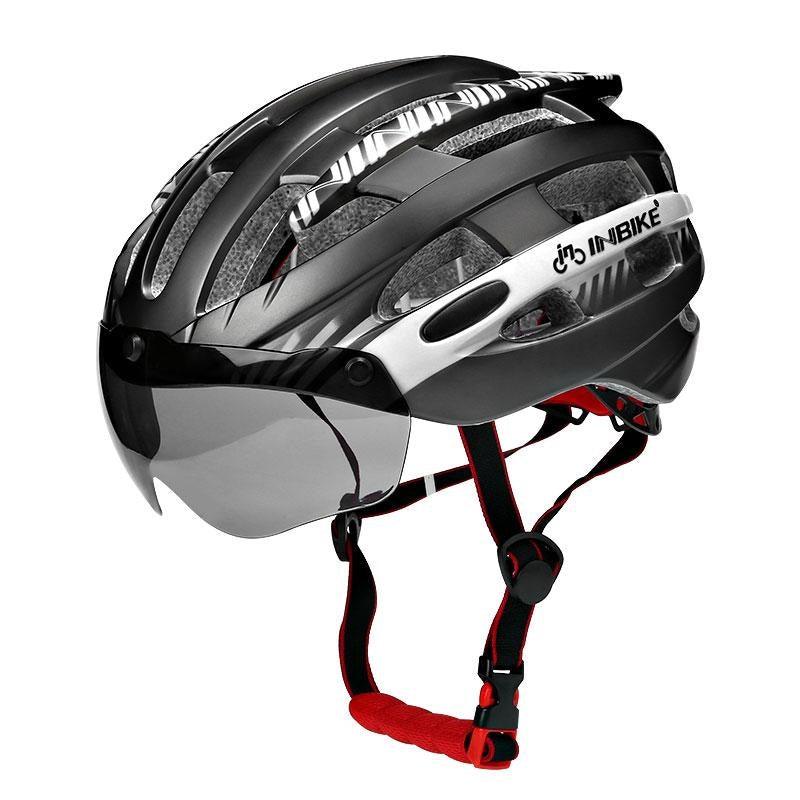 In-Bike Cycling Helmet with Goggles - Unisex