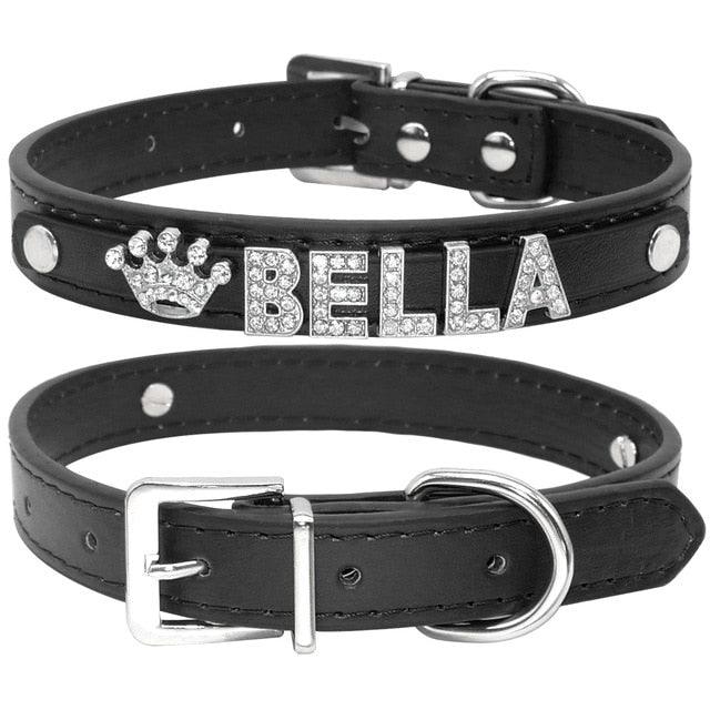 Bling Rhinestone Dog Collars for Small to Medium Dogs