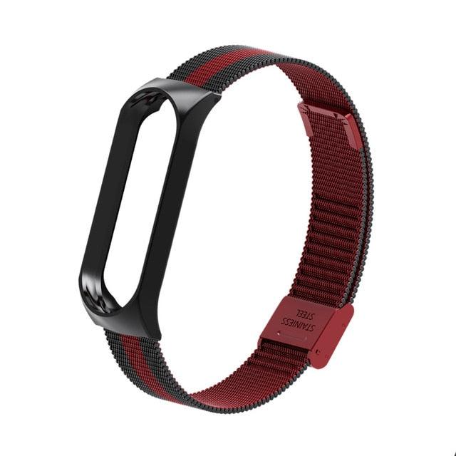 Xiaomi Mi Band Stainless Steel 3/4/5/6 Bracelet Wrist Band