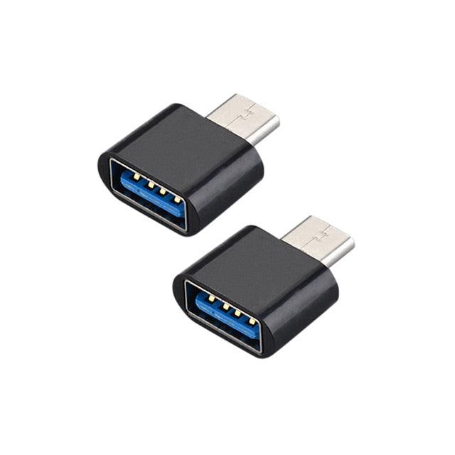 USB Converter | Type A Female to Type C Male Converter - USB 3.0, 2 Pcs