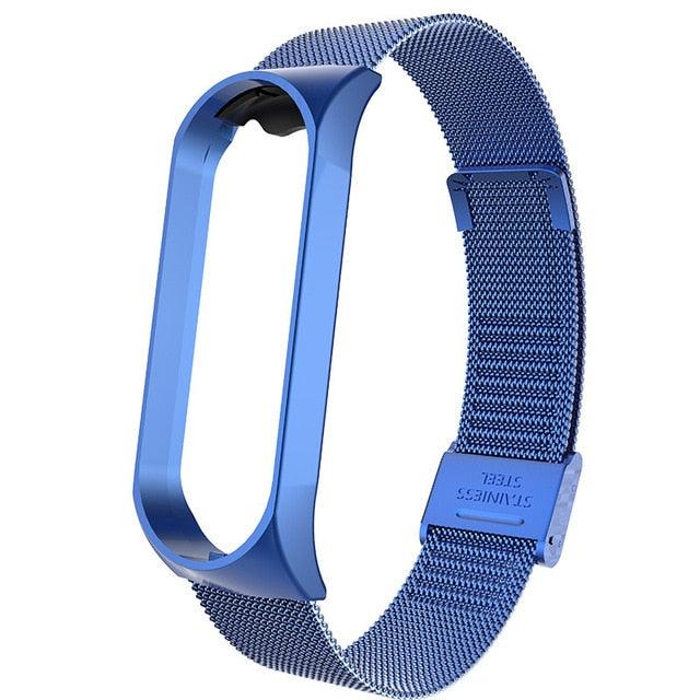 Xiaomi Mi Band Stainless Steel 3/4/5/6 Bracelet Wrist Band