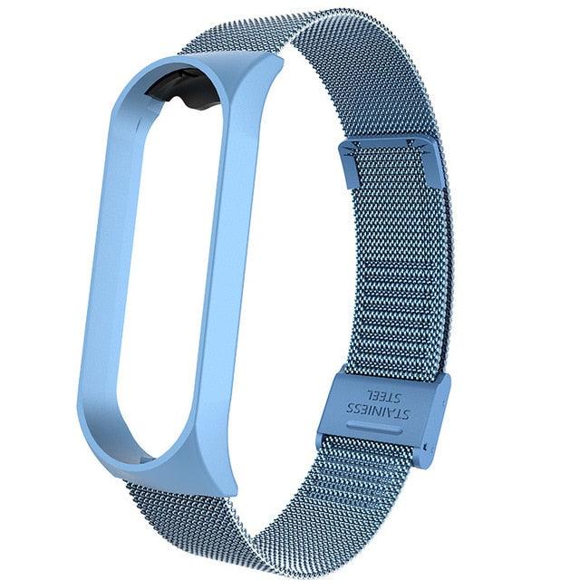 Xiaomi Mi Band Stainless Steel 3/4/5/6 Bracelet Wrist Band