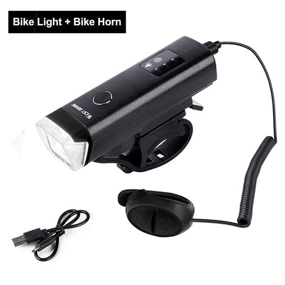 WEST BIKING Front Bicycle Light USB Rechargeable LED Bike Light Waterproof Cycling Headlight Climbing Safety Flashlight Lamps