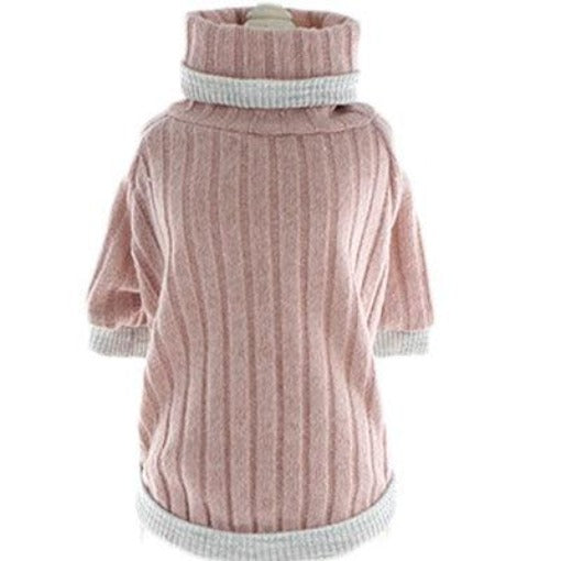 Plaid Sweater Dress for Dog | Warm Woolen Plaid Dress for Pets