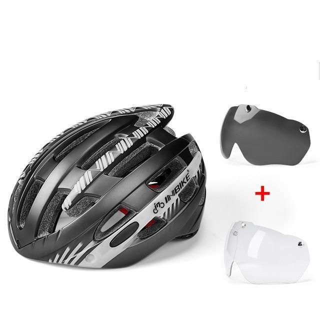 In-Bike Cycling Helmet with Goggles - Unisex