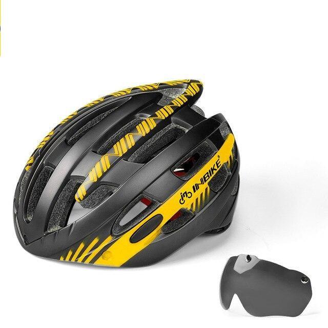 In-Bike Cycling Helmet with Goggles - Unisex