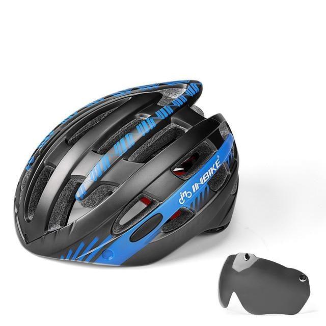 In-Bike Cycling Helmet with Goggles - Unisex