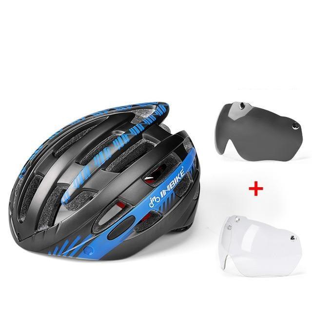 In-Bike Cycling Helmet with Goggles - Unisex