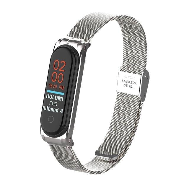 Xiaomi Mi Band Stainless Steel 3/4/5/6 Bracelet Wrist Band