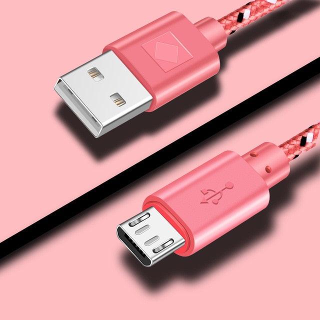 Micro USB Cable Fast Charging Data Cord Charger Adapter 1M 2M 3M  For Samsung S7 Xiaomi Huawei Android Phone Microusb Cable Wire