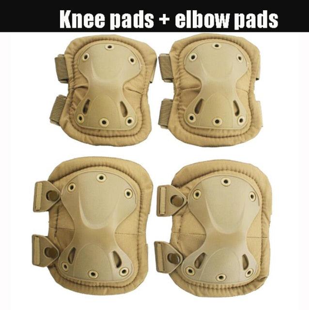 Tactical Military Elbow Knee Protection Support Pad