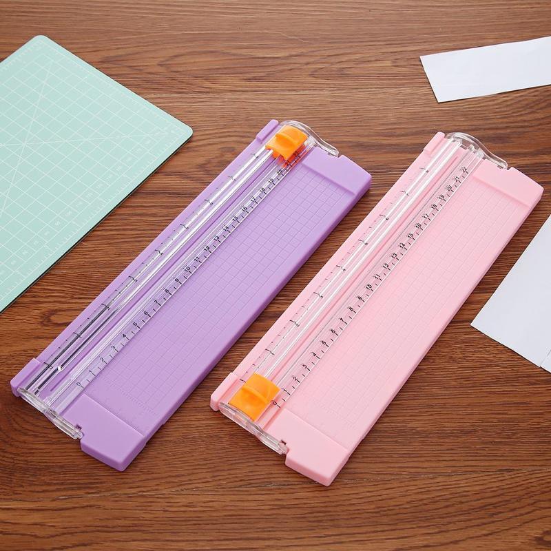 A5 Paper Photo Trimmers Mini Portable Precision Scrapbooking Machine for DIY Scrapbook Papers Photo Cutter Cutting Mat Tools