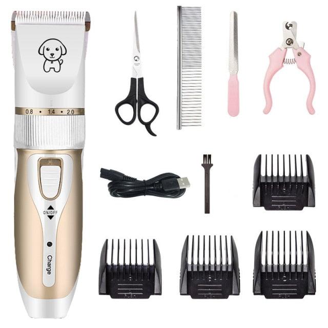 Dog Professional Hair Trimmer and Grooming Kit | Pet Accessories