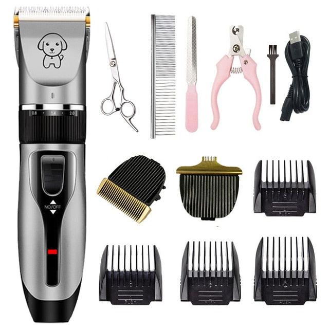 Dog Professional Hair Trimmer and Grooming Kit | Pet Accessories