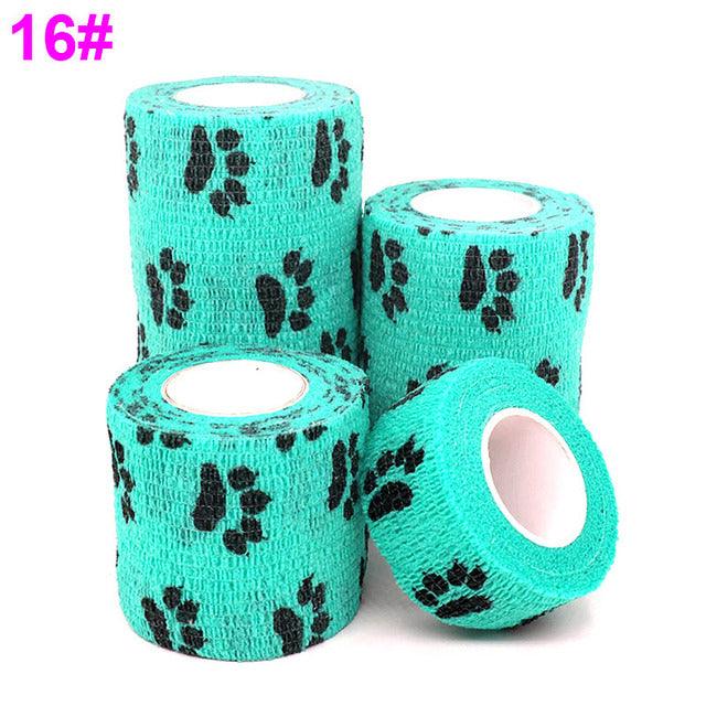 Printed Medical Elastic Bandage 4.5m Self-Adhesive