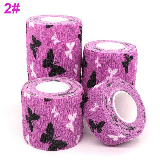 Printed Medical Elastic Bandage 4.5m Self-Adhesive