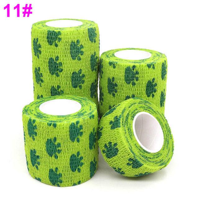 Printed Medical Elastic Bandage 4.5m Self-Adhesive