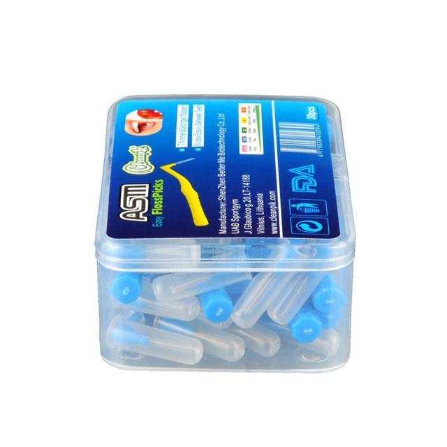 Interdental Brushes 20Pcs | Push-Pull Toothpick | Oral Care | Dental Hygiene