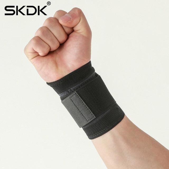 SKDK Pressurized Ankle Support 1PC 3D for Sports Gym Badminton | Ankle Brace Protector with Strap Belt Elastic