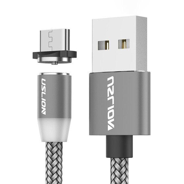 USLION Magnetic USB Cable Fast Charging USB Type C | Mobile Phone Cable USB Cord