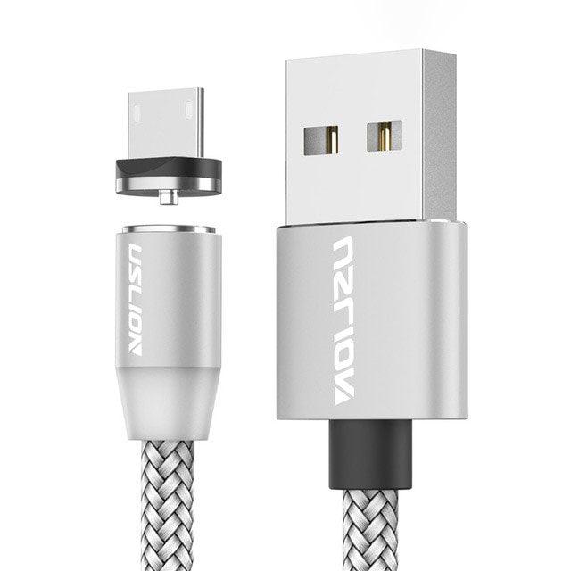 USLION Magnetic USB Cable Fast Charging USB Type C | Mobile Phone Cable USB Cord