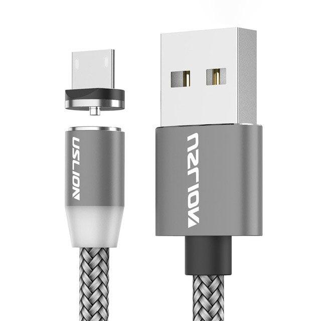 USLION Magnetic USB Cable Fast Charging USB Type C | Mobile Phone Cable USB Cord