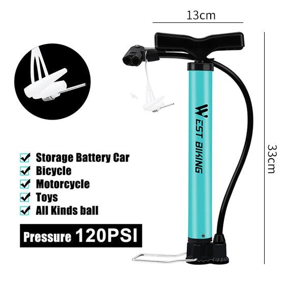 WESTBIKING Bike Pump Air Inflator for Bike, Bicycles and MTBs