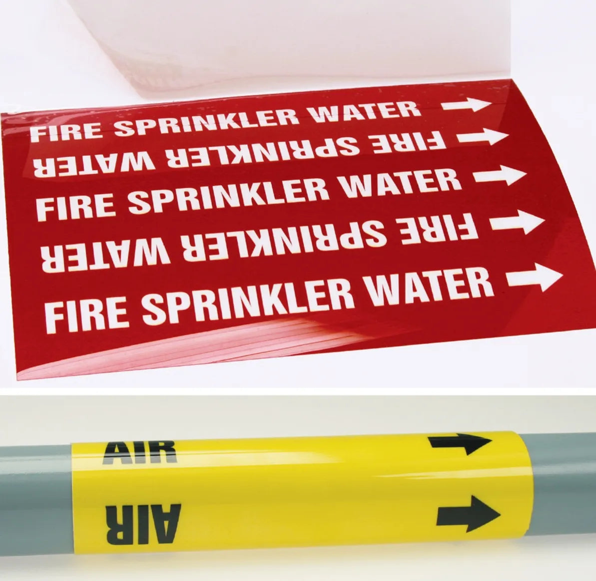 ASME (ANSI) Pipe Marker: Domestic Hot Water Supply | RPK291