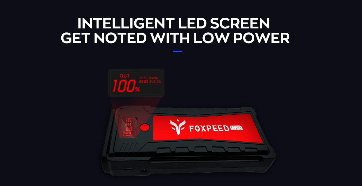 FOXPEED G29 Portable Battery Booster 03