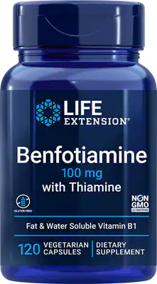  Benfotiamine with Thiamine (Life Extension) 