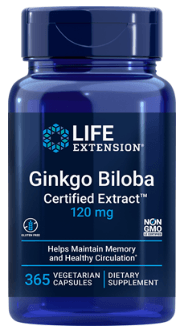  Ginkgo Biloba Certified Extract™ (Life Extension) 