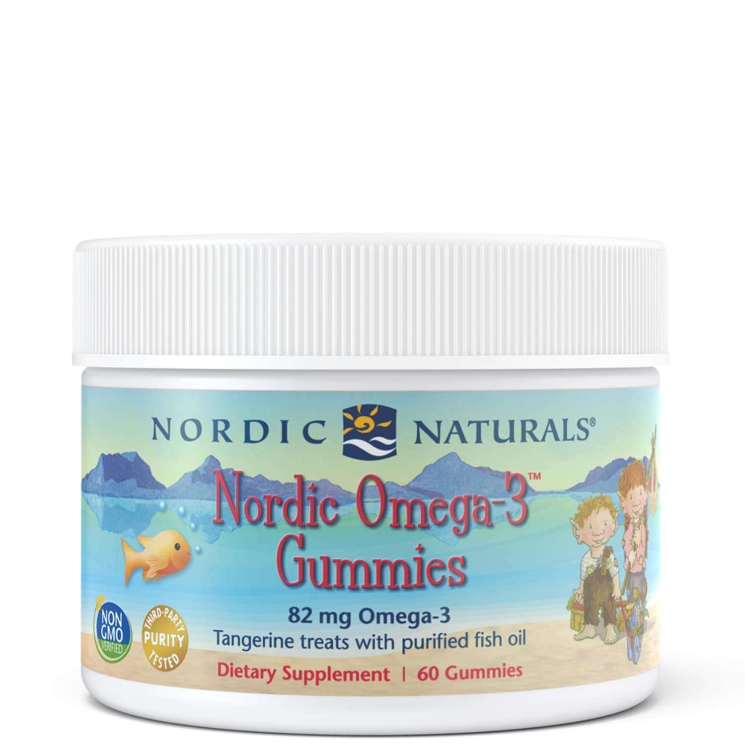  Nordic Omega-3 Gummies Tangerine (Nordic Naturals) 