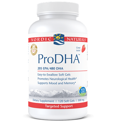  ProDHA 120 Soft Gels Strawberry (Nordic Naturals) 