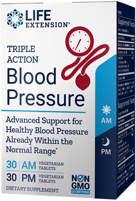  BACKORDER ONLY - Triple Action Blood Pressure (Life Extension) 