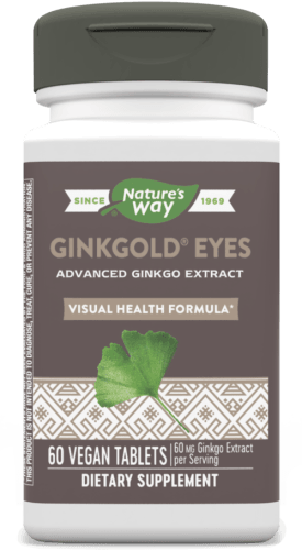  Ginkgold Eyes 60 tabs (Nature's Way) 