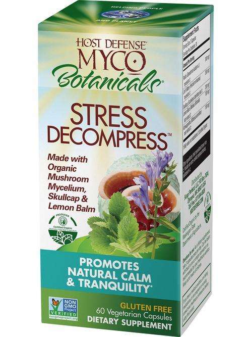  MycoBotanicals - STRESS DECOMPRESS - Host Defense Mushrooms 