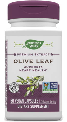  Olive Leaf 12% (Std) 60 veg capsules (Nature's Way) 