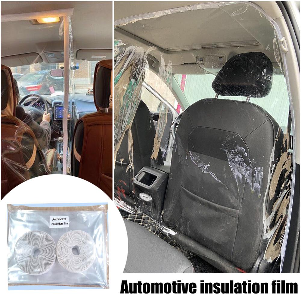 Transparent Car Anti Droplets Proof Isolation Screen PVC